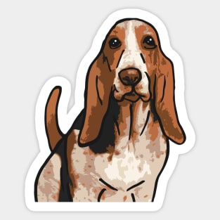 Basset Hound Dog Sticker